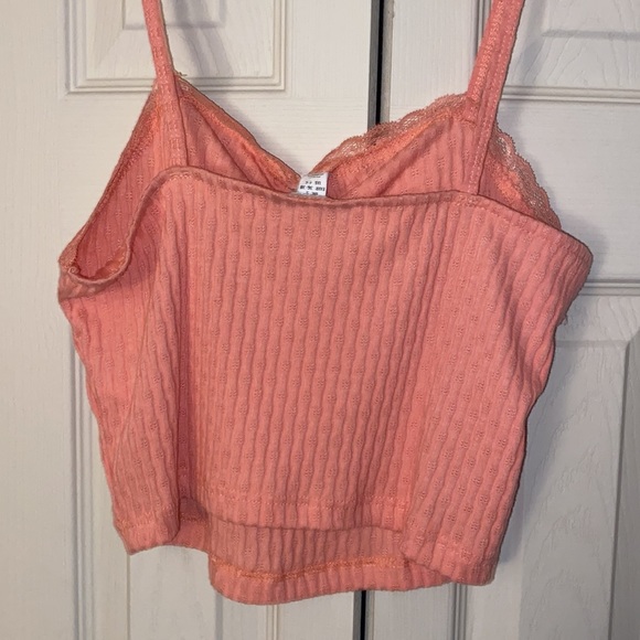 NWT Topshop Lace Cropped Tank - Picture 3 of 3